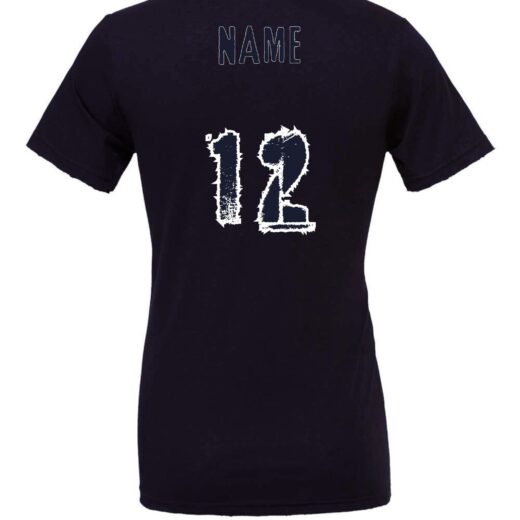 Btw Black T-Shirt with White Logo - Image 2